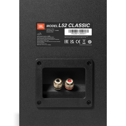 L52 Classic - Black - 5.25-inch (130mm) 2-way Bookshelf Loudspeaker - Detailshot 2